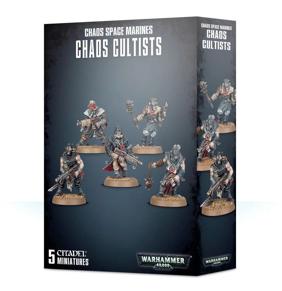 Chaos Space Marines: Chaos Cultists (old)