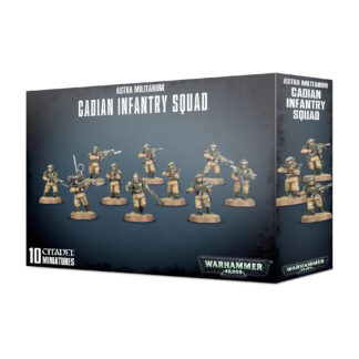 Astra Militarum: Cadian Infantry Squad