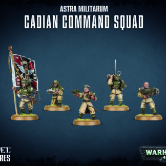 Astra Militarum: Cadian Command Squad old