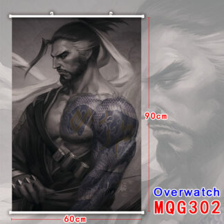 Overwatch Hanzo Banner 60x90