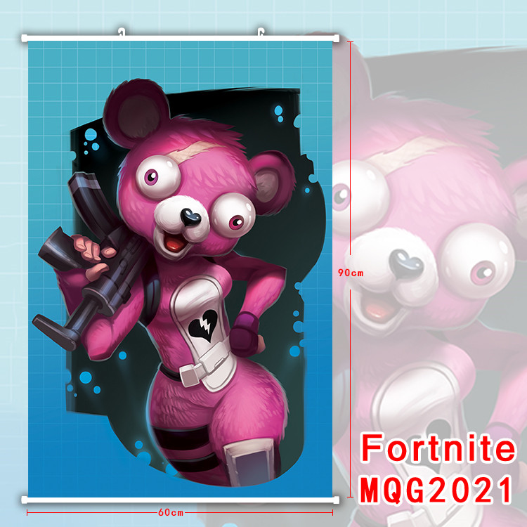 Fortnite Pink Teddy Bear Banner 60x90