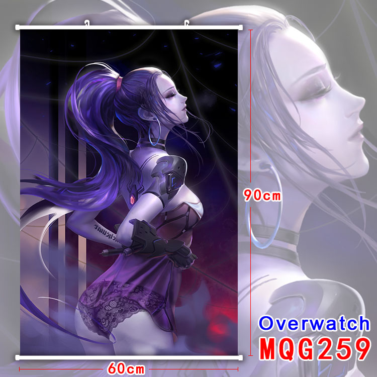Overwatch Widowmaker Night Banner 60x90