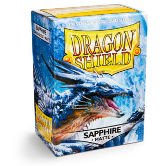 Dragon Shield Matte Sleeves - Sapphire 100