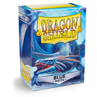 Dragon Shield Matte Sleeves - Blue 100