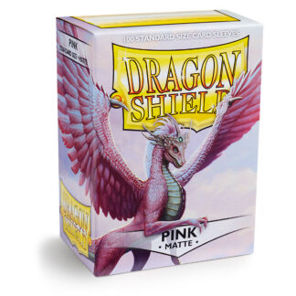 Dragon Shield Matte Sleeves - Pink 100