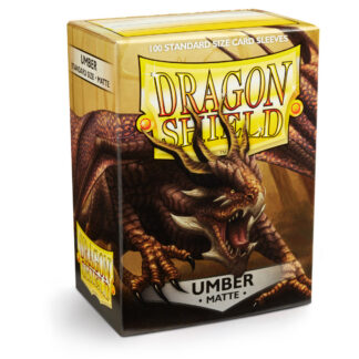 Dragon Shield Matte Sleeves - Umber 100
