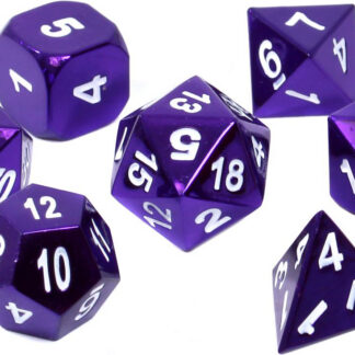 Kości RPG - Metal - Metaliczna Purpura