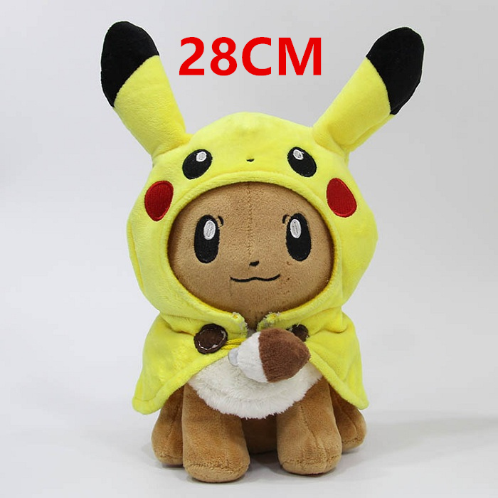 Pokemon Eevee Pikachu Pluszak