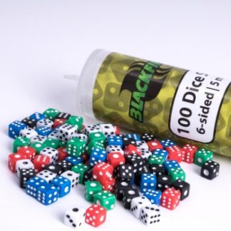 Kość K6 5mm Blackfire