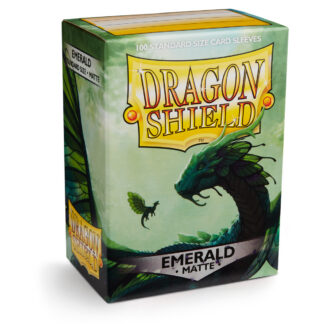 Dragon Shield Matte Sleeves - Emerald 100