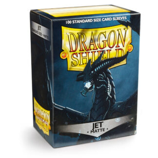 Dragon Shield Matte Sleeves - Jet 100