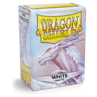Dragon Shield Matte Sleeves - White 100