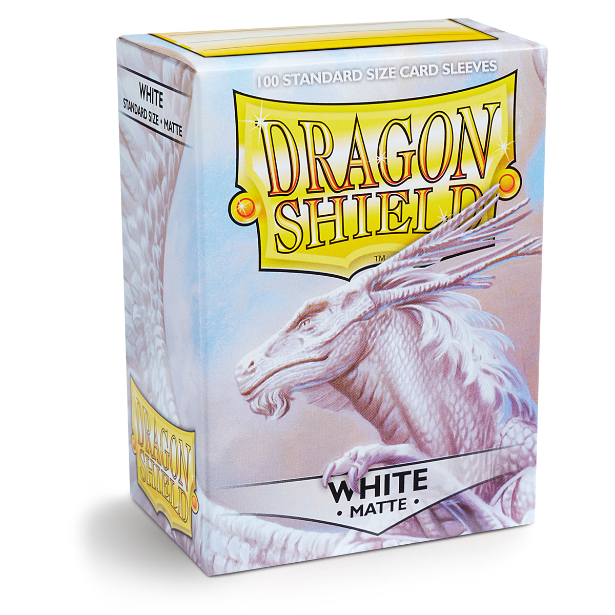 Dragon Shield Matte Sleeves - White 100