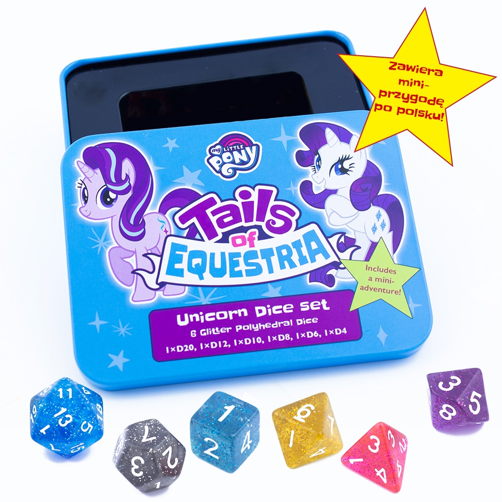 Equestria PWF: Zestaw kości Jednorożec