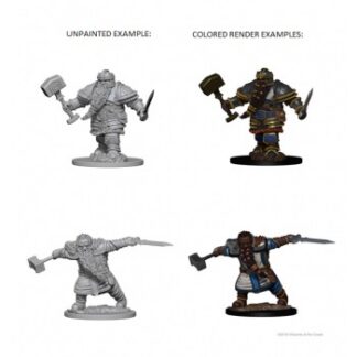 D&D Nolzur's Marv. Min. - Dwarf Male Fighter