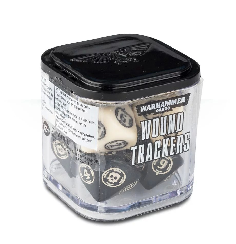Warhammer 40k Wound Trackers - K. słon. i Czarne