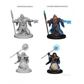 D&D Nolzur's Marv. Min. - Dwarf Male Wizard