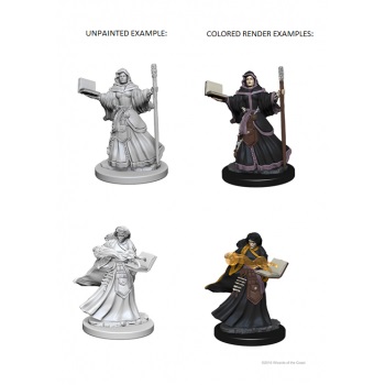 D&D Nolzur's Marv. Min. - Human Female Wizard