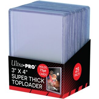 75PT Super Thick Toploader 3"×4" (25 szt.)