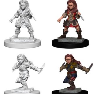 D&D Nolzur's Marv. Min. - Halfling Female Rogue
