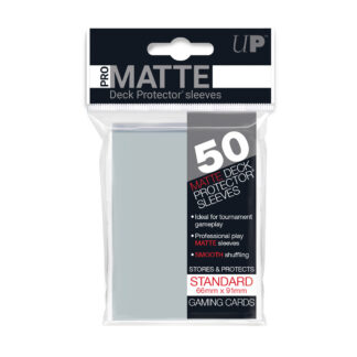 UP PRO-Matte Deck Protector Sleeves Clear - 50