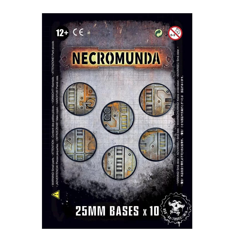 Necromunda 25mm Bases 10szt.