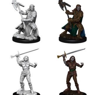 D&D Nolzur's Marv. Min. - Half-Orc Female Fighter