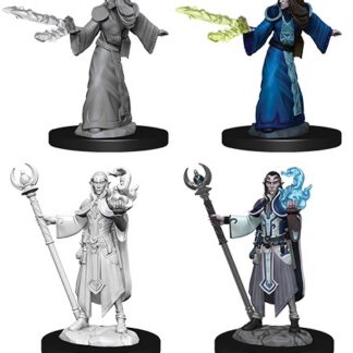D&D Nolzur's Marv. Min. - Elf Male Wizard W9