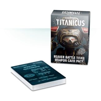 Adeptus Titanicus Reaver Battle Titan Weapon Cards