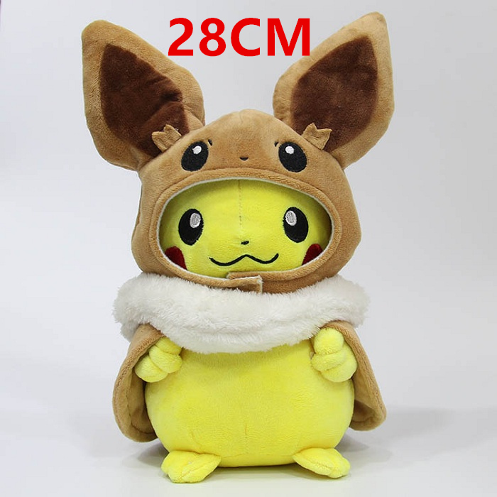 Pokemon Pikachu Eevee Pluszak