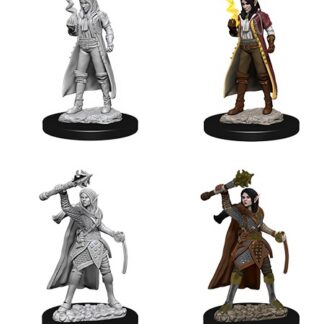D&D Nolzur's Marv. Min. - Elf Female Cleric