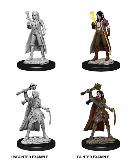 D&D Nolzur's Marv. Min. - Elf Female Cleric