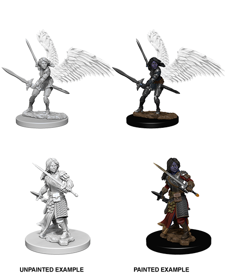 D&D Nolzur's Marv. Min. - Aasimar Female Paladin
