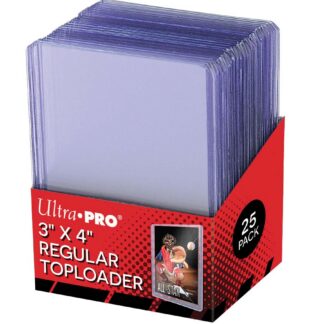 Ultra Pro Toploader Regular Ultra Clear 3×4" 25szt