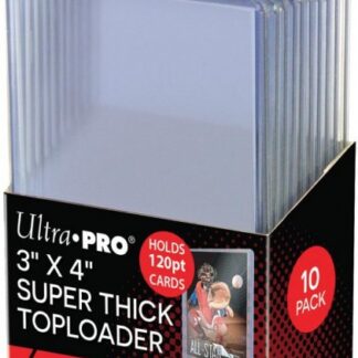120PT Super Thick Toploader 3"×4" (10 szt.)