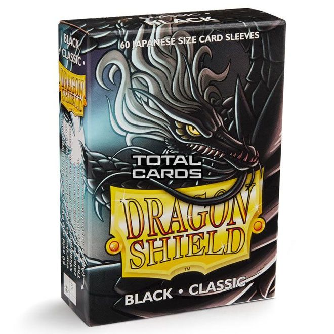 Dragon Shield Japanese Classic Sleeves - Black 60