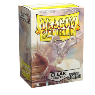 Dragon Shield Matte Non-Glare Sleeves - Clear 100