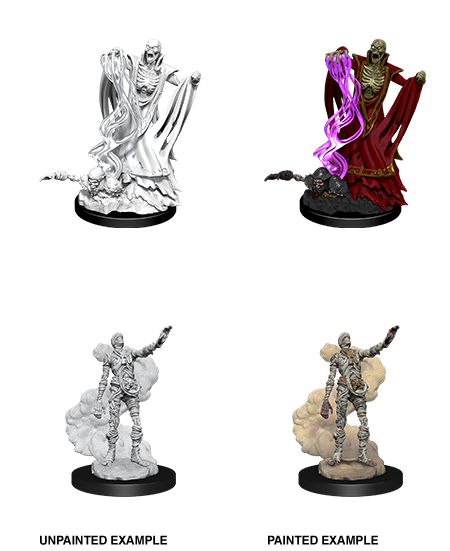 D&D Nolzur's Marv. Min. - Lich & Mummy Lord