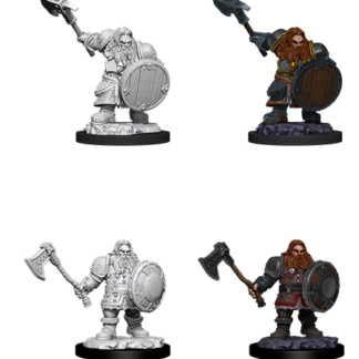 D&D Nolzur's Marv. Min. - Dwarf Male Fighter 2
