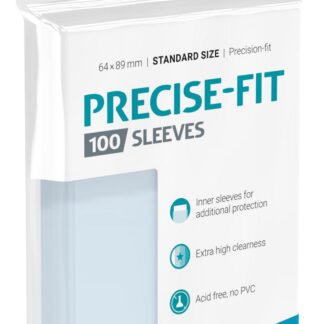 UG Precise-Fit Sleeves Standard Size Transparent