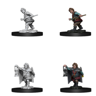 D&D Nolzur's Marv. Min. - Halfling Male Rogue 2