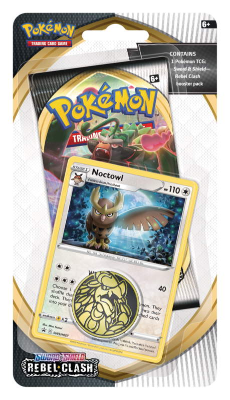 Pokemon TCG: Rebel Clash Checklane Blister Noctowl