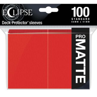 Ultra PRO - Eclipse Matte Sleeves - Apple Red