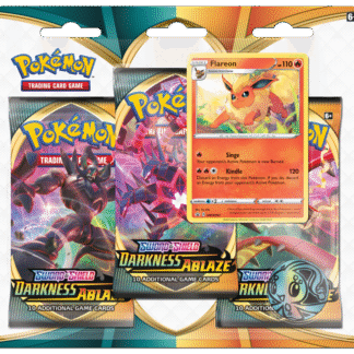 Pokemon TCG: Darkness Ablaze 3pack Blister Flareon
