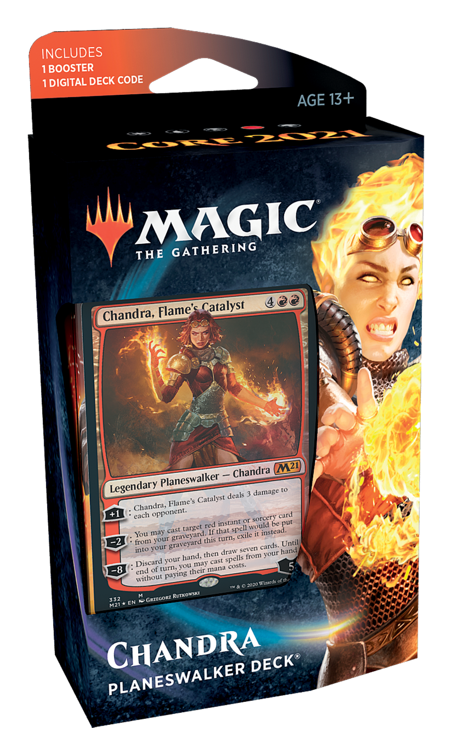 MTG Core Set 2021 Planeswalker Deck - Chandra