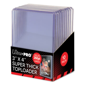 260PT Super Thick Toploader 3"×4" (10 szt.)