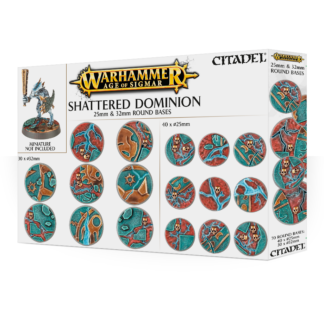 Shattered Dominion: 25 & 32mm Round Bases