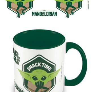 Star Wars The Mandalorian Coloured Mug Snack Time