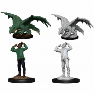D&D Nolzur's Marv. Min. - Green Dragon Wyrmling