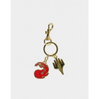 Magic: The Gathering - Red Mana Metal Keychain
